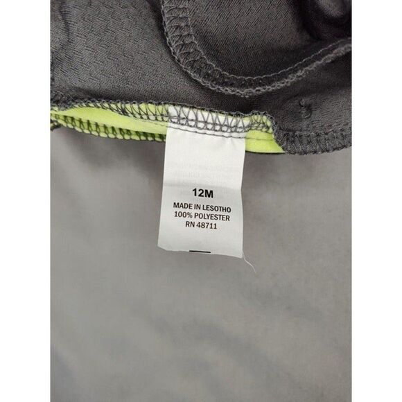 Boys Toddler Falls Creek Athletic Shorts Gray Yellow - Picture 3 of 10